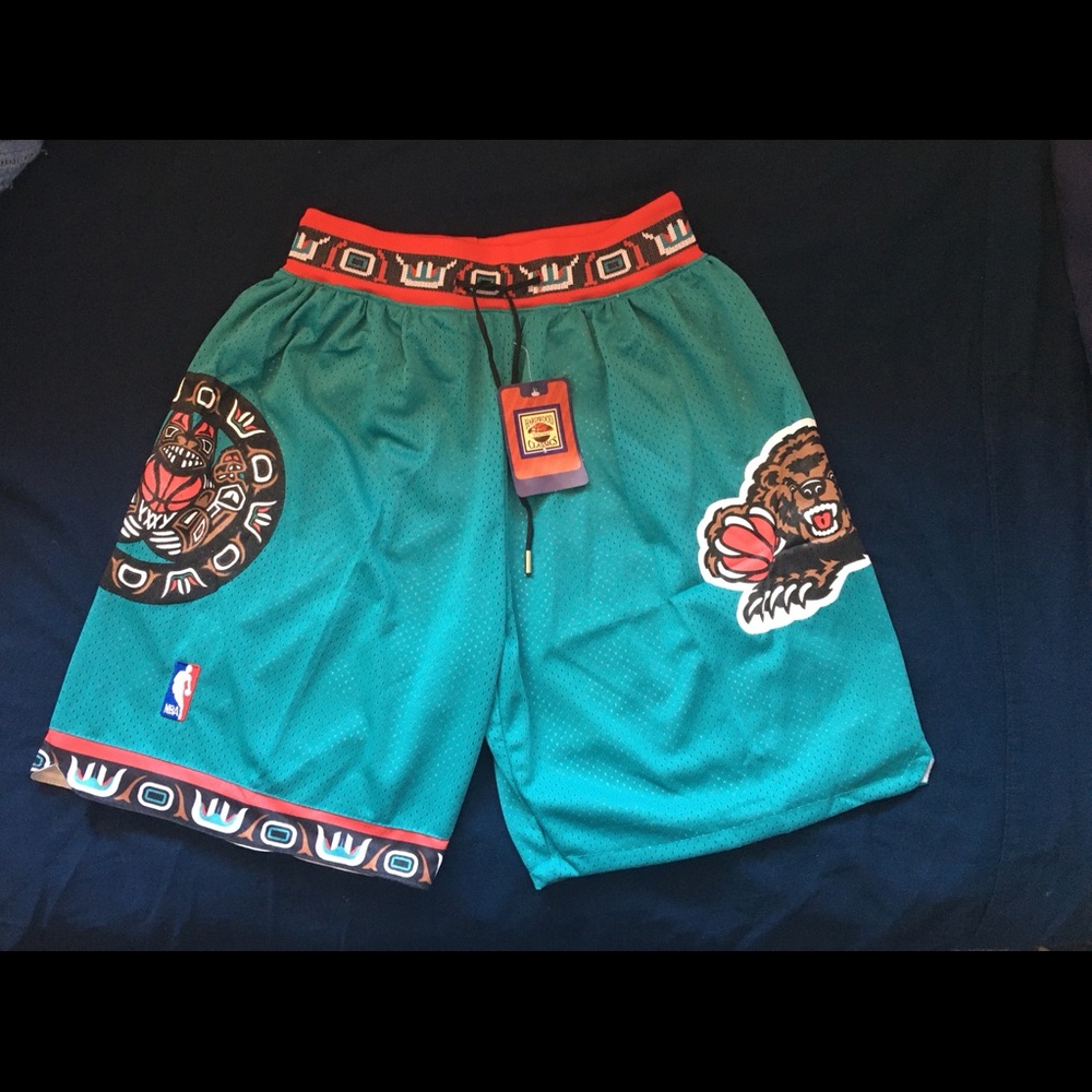 Throwback Vancouver Grizzlies shorts